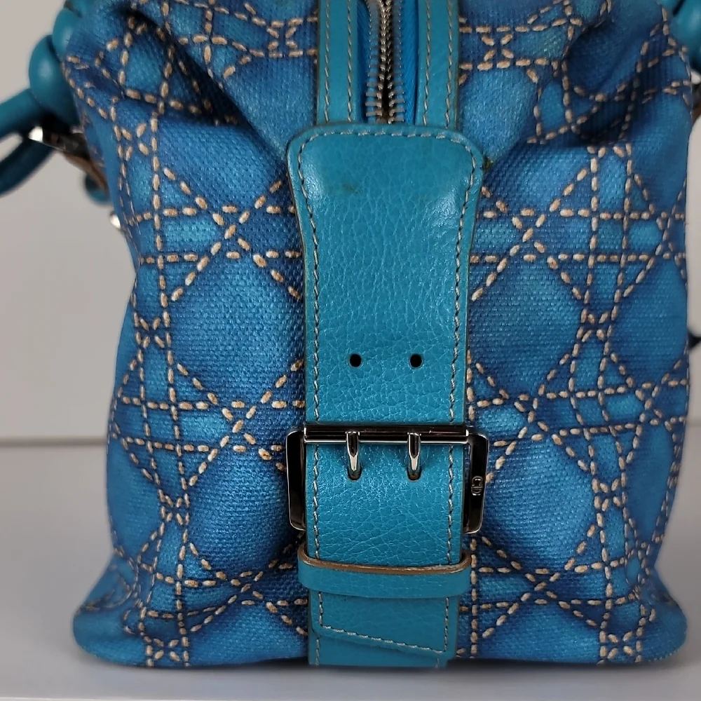 Blue Designer Handbag - Picture 6 of 15